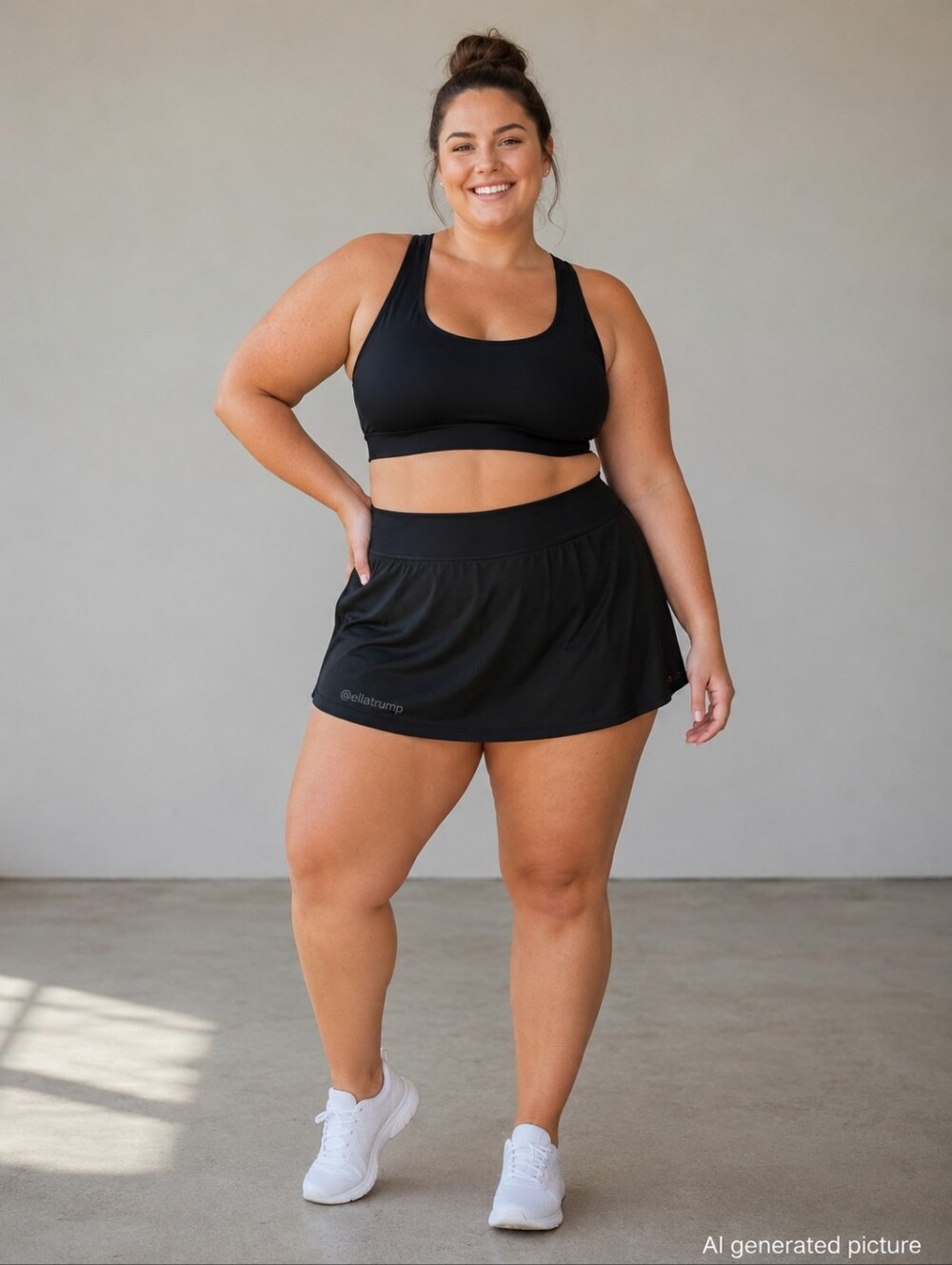BCG Plus Ladies Active Skort 2X No Pockets